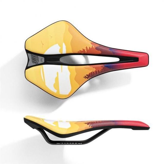 SELLE,with logo--selle de vélo de route ultralégère et confortable, en