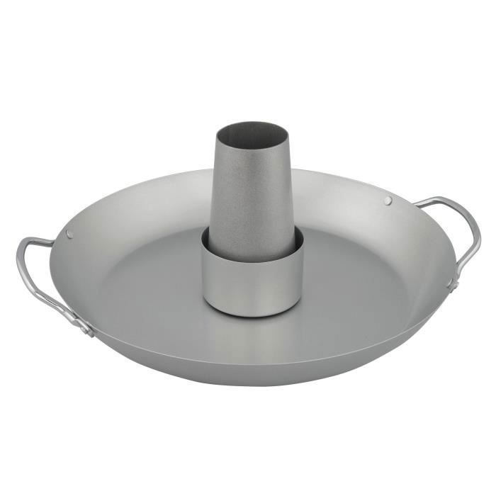 Plat de cuisson vertical pour volaille CAMPINGAZ Inox 31 x 37 cm