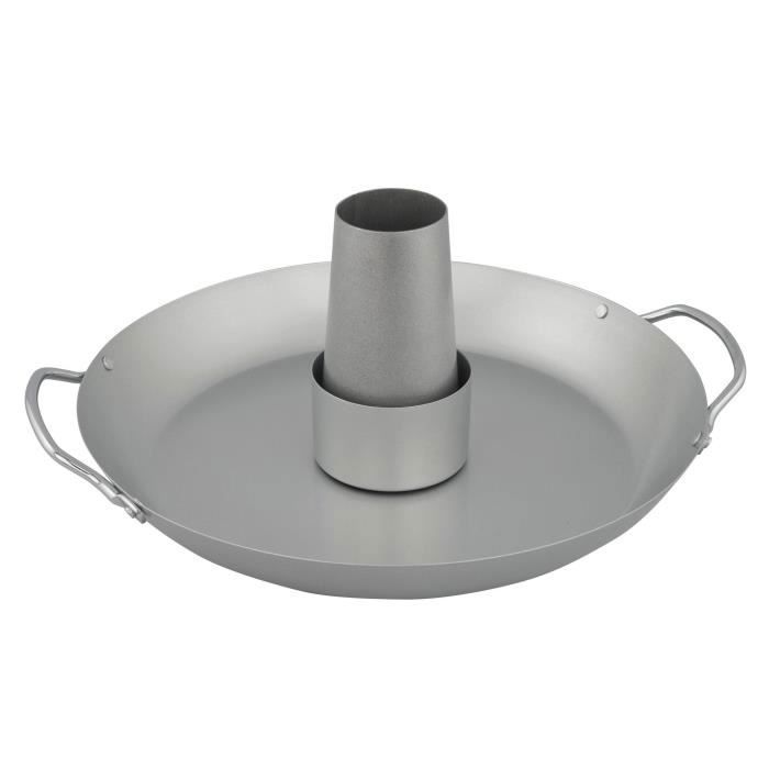 Plat de cuisson vertical pour volaille - CAMPINGAZ - Inox - 31 x 37 cm