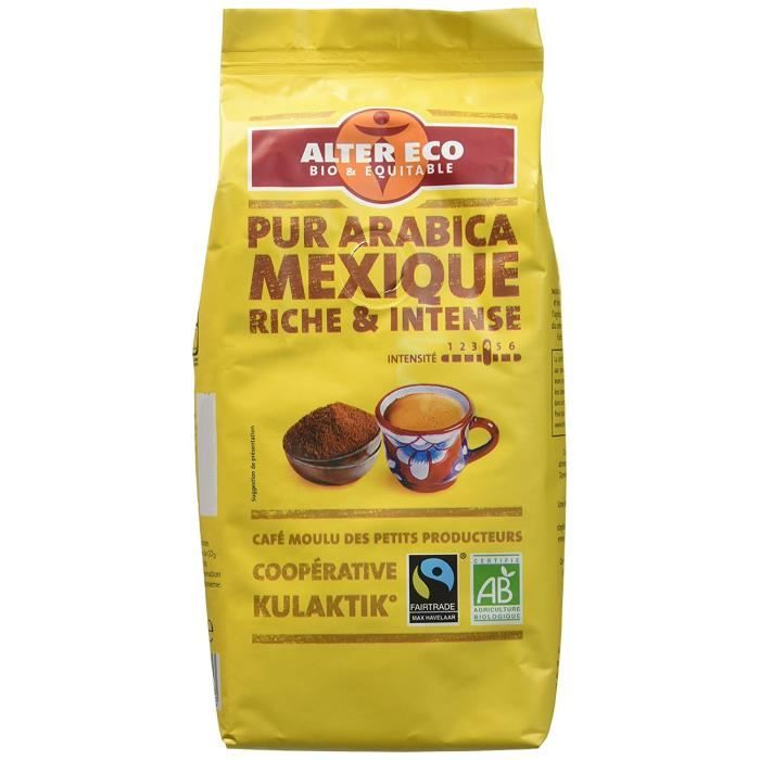Alter Eco Café Mexique 100% Arabica - Lot de 3