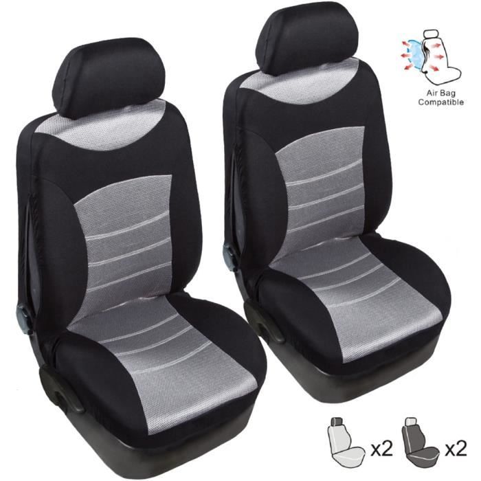 Couvre-sièges TIROL Automobiles Couvre-siège de voiture complet Accessoires intérieurs universels 7