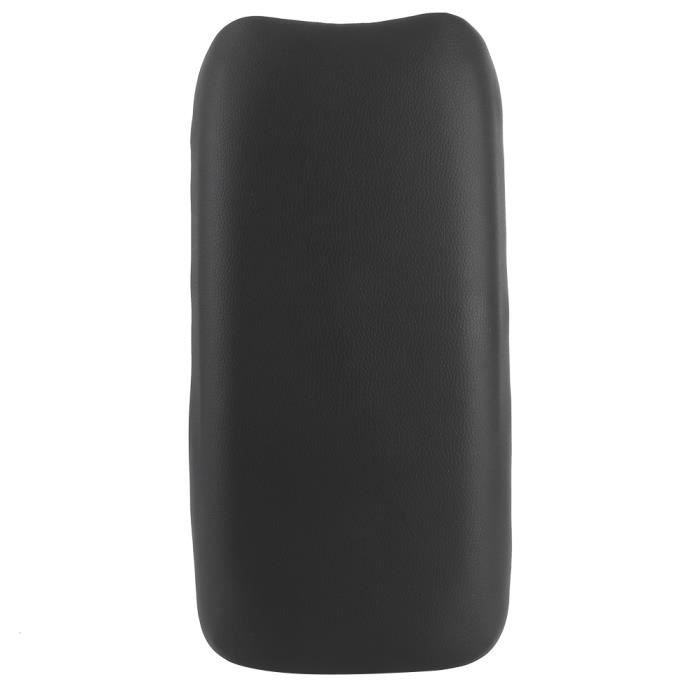 XUY Couvercle boîte d'accoudoir Console centrale couvercle en cuir PU pour Honda - Civic 8th Gen 2006 2007 2008 2009 2011 (noir)