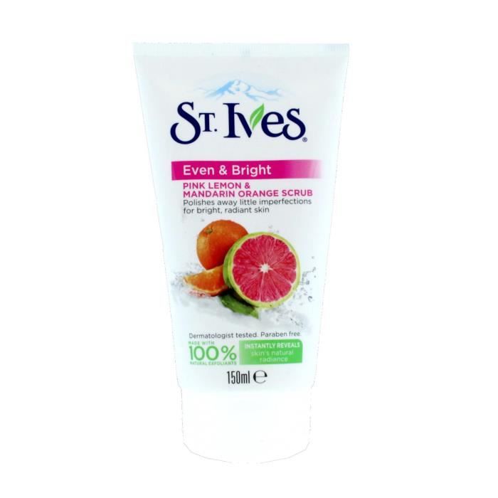 St Ives Gommage Citron Rose & Mandarine 150ml