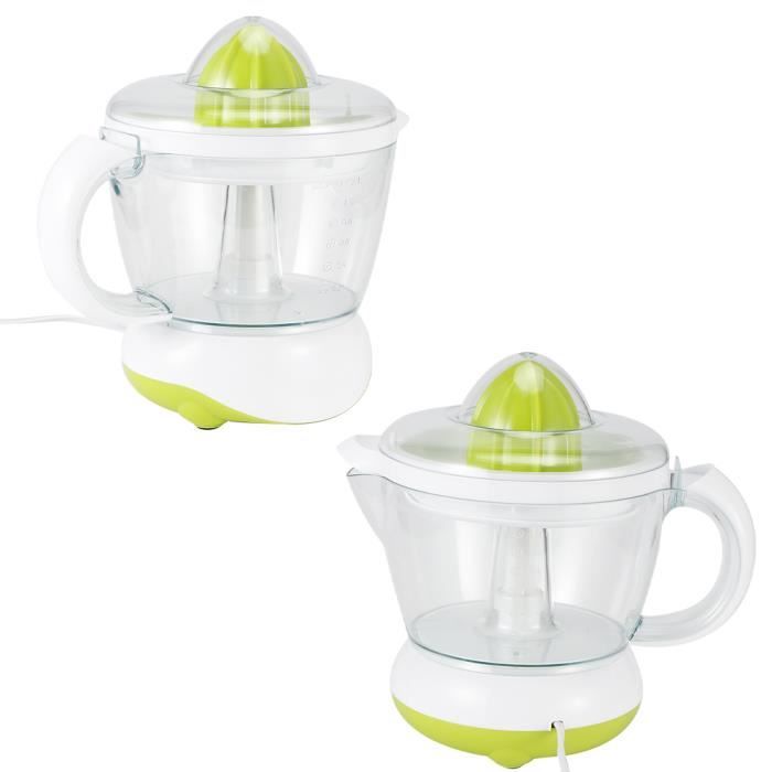 Qiilu extracteur d'orange électrique 1.2L ménage électrique presse-fruits citron Orange presse-fruits extracteur outils de
