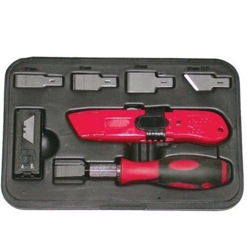 Coffret racloir et cutter pour pare-brise Clas OC0302