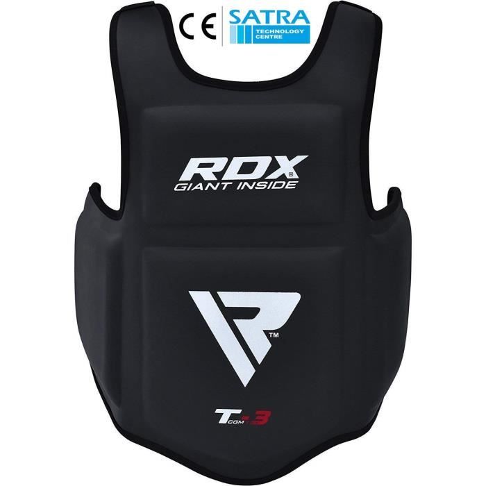 RDX Plastron de Boxe Protection, Pro Avance Corps Garde, Arts Martiaux Protege Cotes Entrainement ,de la Poitrine Protecteur Armure