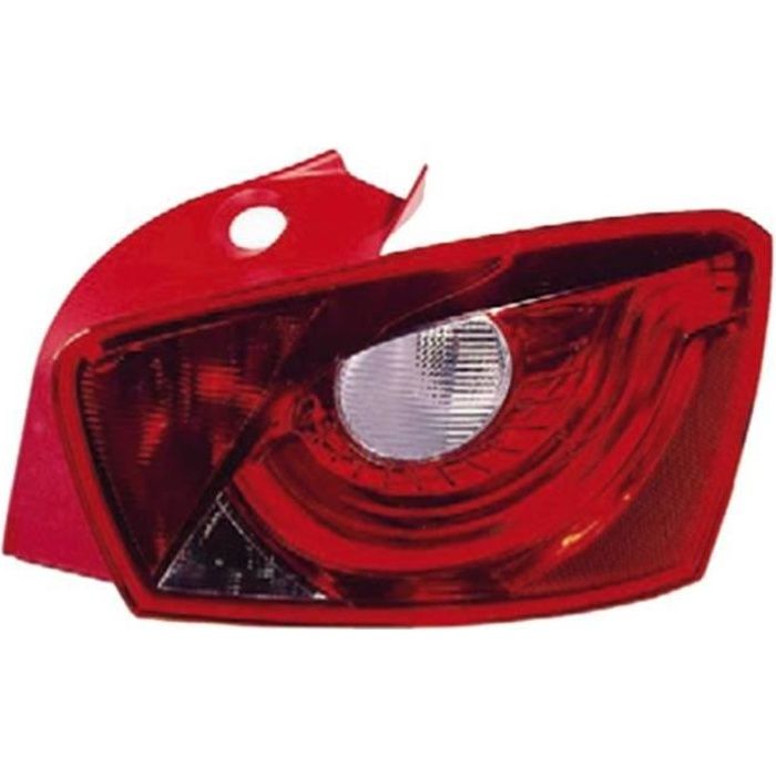 Feu arrière droit SEAT IBIZA IV phase 1, 2008-2012, rouge, (5 portes), Neuf.