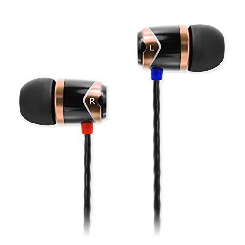 SoundMagic E10 Écouteurs Intra Auriculaires Oreillettes Filaire Haute Qualité Stéréo Audio Anti-Bruit Ca