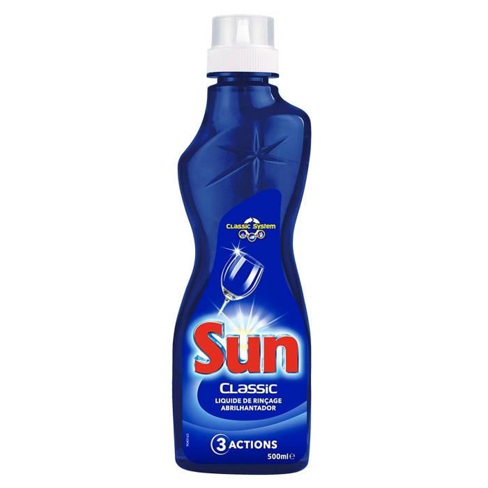 Sun liquide de rinçage pour lave-vaisselle 500ml