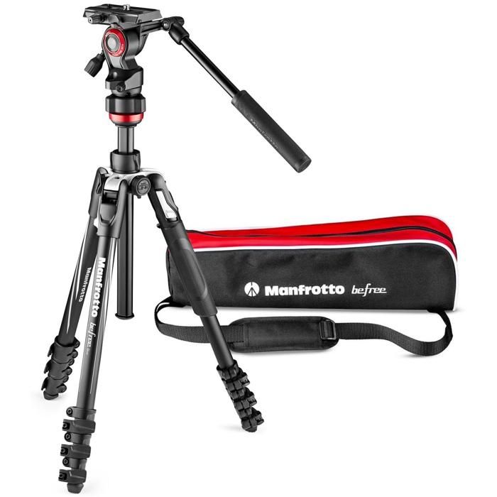 Manfrotto Befree Advanced MVKBFRL-LIVE Trépied avec Manfrotto 494 Center Ball head