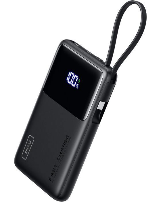 Batterie Externe INIU MagSafe Ultra Fine 20W 5500mAh – Power Bank Magnétique Pour IPhone 15/14/13/12, Recharge Rapide Et Portable