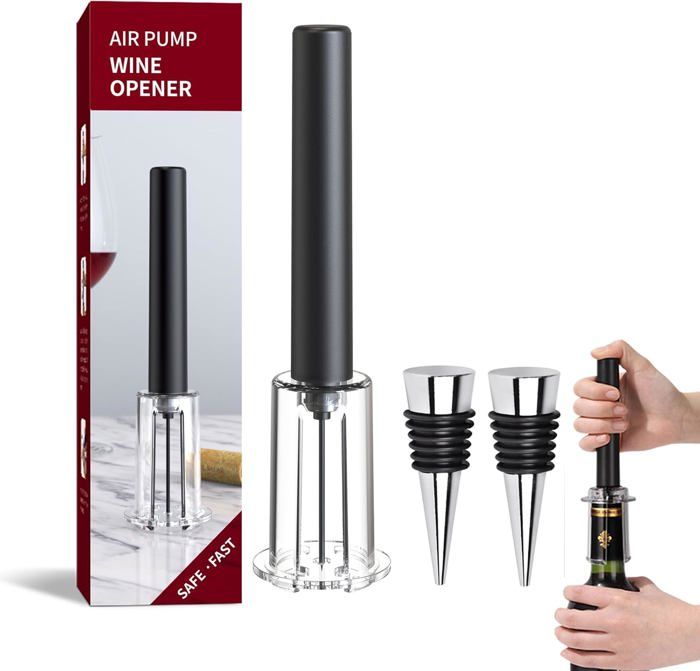 Bouchons Réutilisables Bois Lot De 12 Bouchons Liège Forme T - Pour Bouteilles Vin Standard - Bois Et Caoutchouc - Réutilisables Bouteilles 375-750ml