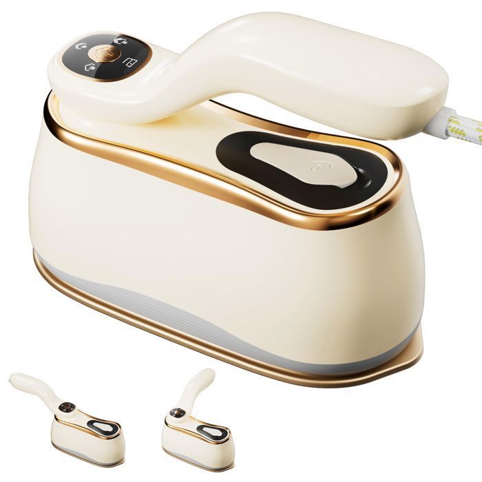 Mini machine à vapeur fer à repasser portable haute puissance adapté à un usage domestique (1000W) réservoir deau de 218 ml - Alfoyu