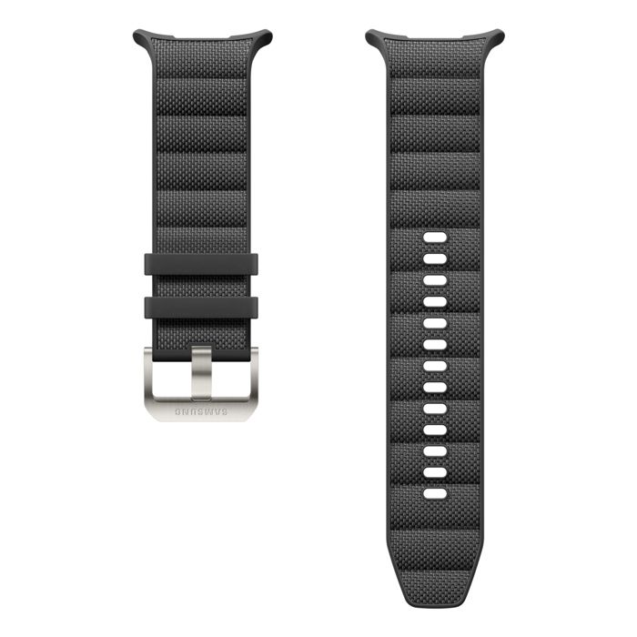 Bracelet de montre - SAMSUNG - Galaxy Watch Ultra - Dark Gray - Matériau léger - Fermoir triangulaire