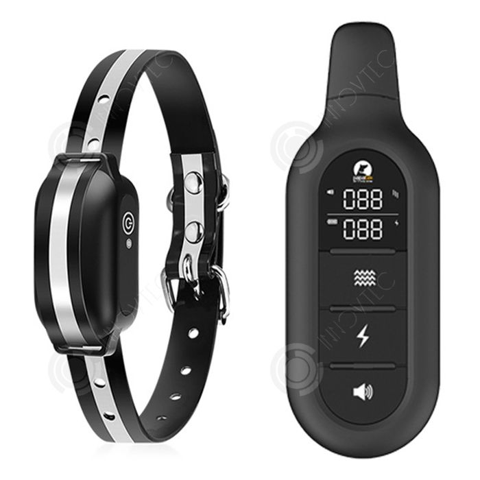 Comparer les prix de INN Système de clôture sans fil longue portée pour chien portée contrôlable de 1 000 mètres  trois modes réglables facile à