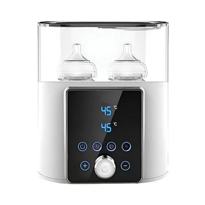 Chauffe-biberon 2 En 1 Avec Stérilisateur – Double, Programmable, Pour Lait Maternel Et Préparation