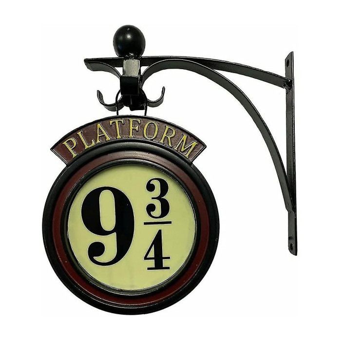 Veilleuse suspendue Harry Potter 9 3/4 décoration dintérieur panneau lumineux Harry Potter lampe LED décorative