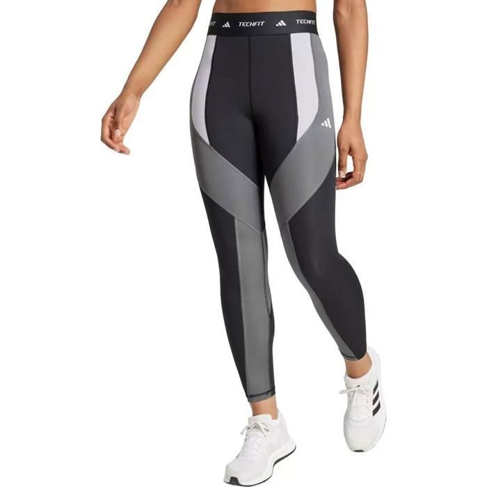 Legging Gris/Noir Femme Adidas 7/8 L Legging Gris/Noir Femme Adidas 7/8 L