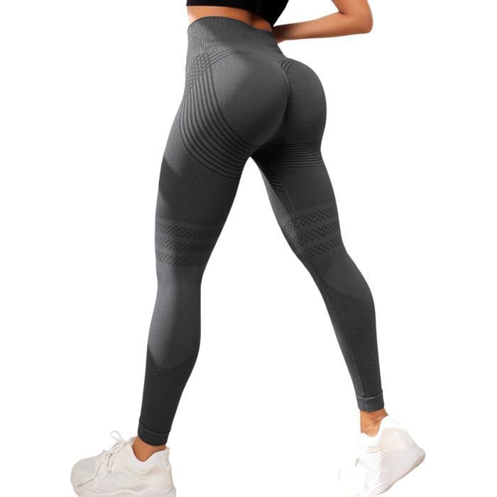 Legging Anti Cellulite Minceur Femme - Legging Compression 3D Taille Haute Push Up Yoga Sport