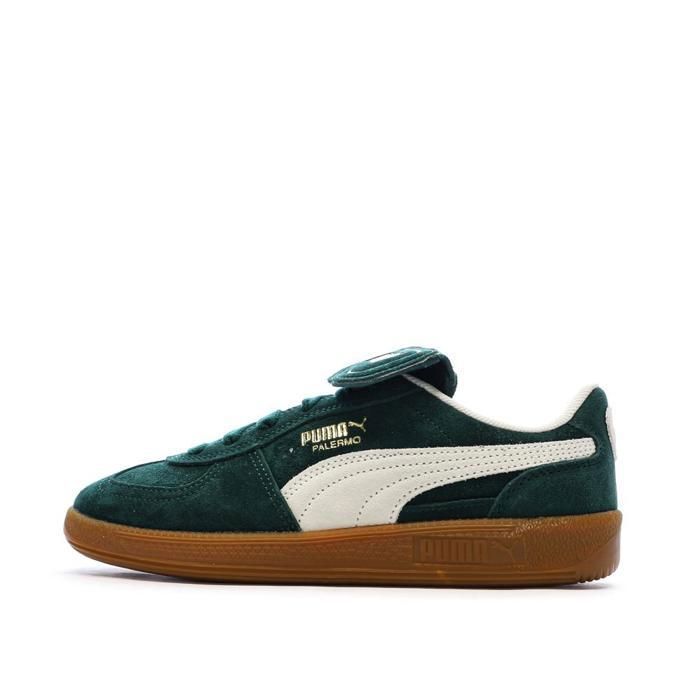 Puma Baskets Vert Femme Puma Palermo Premium