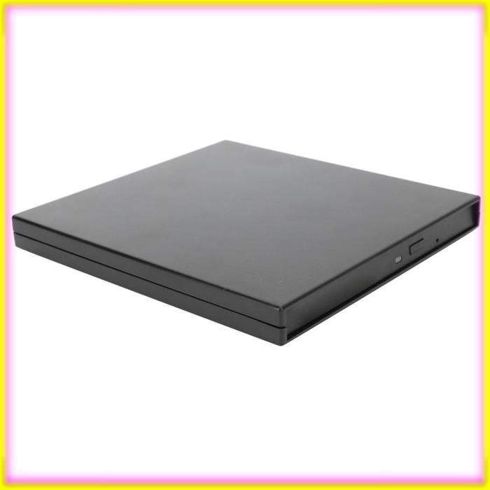 keenso Boîtier de lecteur optique externe 9.5mm pour PC et portable - Enceinte de disque dur portable