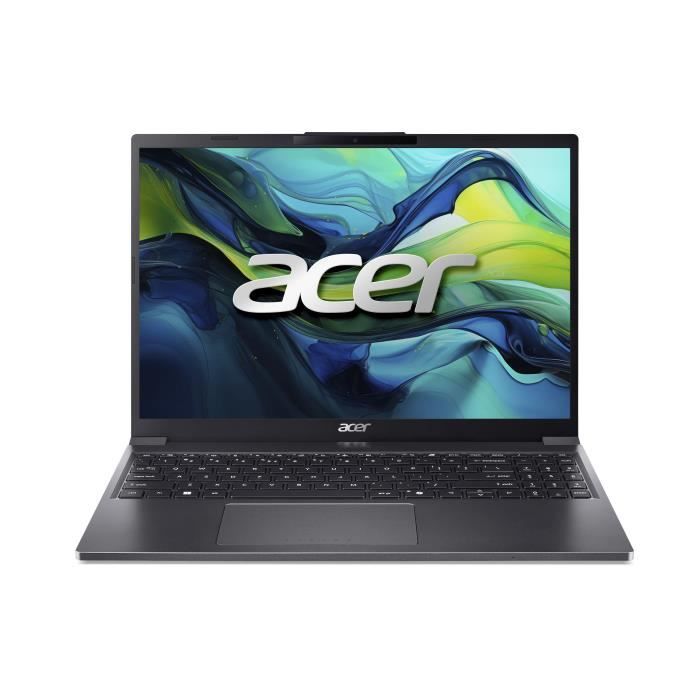 PC Portable ACER Aspire AG15-51P-500J – Windows 11 – 153 WUXGA IPS – Intel Core i5-1235U – RAM 16Go – Stockage 512Go SSD – AZERTY