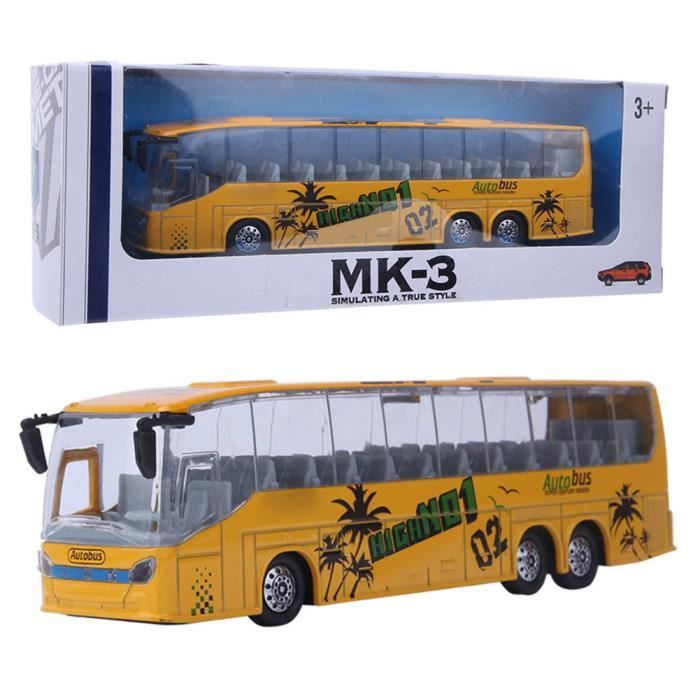 Zerodis Jouet d'autobus 1:50 Simulation Bus Modèle Jouet Alliage Pull Zerodis Jouet d'autobus 1:50 Simulation Bus Modèle Jouet Alliage Pull
