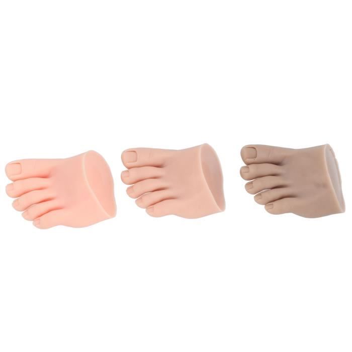 Mannequins De Pied Pour Chaussettes - Lot De 4 Modèles En PE Blanc Avec Aimant - Présentoir Magasin Ou Photo - Taille ~31 Cm