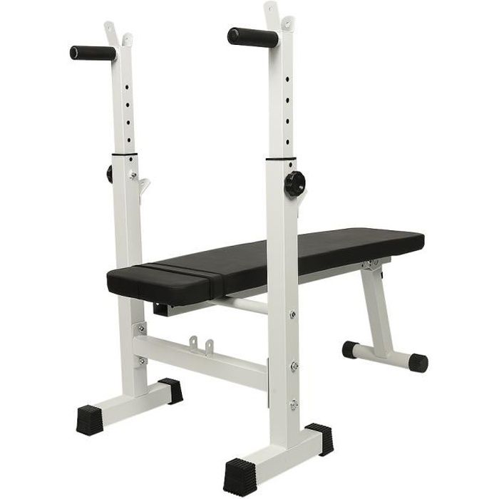 Banc De Musculation WINNOW Réglable 4en1 - Développé Couché, Barre, Pliable, Pour Maison