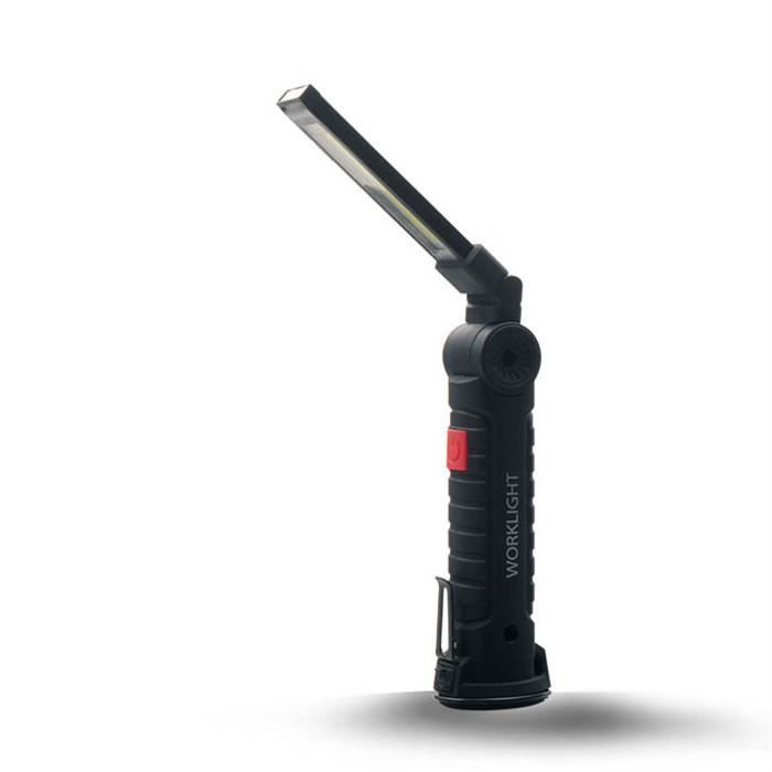 Lampe de poche lampe de poche pliante à aimant rechargeable multifonction lampe dinspection de tente extérieure
