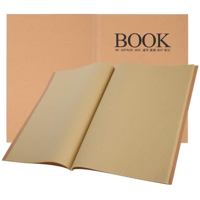 Carnet De Crochet 12x12cm Kangaro - Couverture Rigide 80 Pages Papier Crème 140g