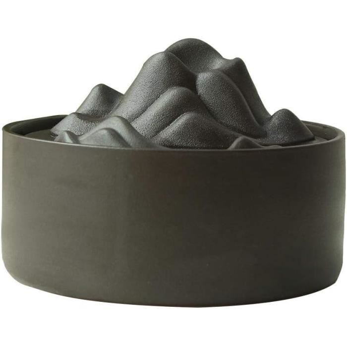Pot à Eau En Céramique Pour Cascade D'aquarium - Décoration Avec Effet Chute D'eau, 9x8cm