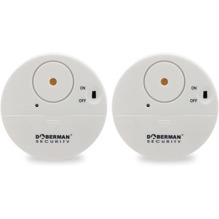 Alarme De Fenêtre Ultra Fine De Sécurité Doberman Alarme Puissante