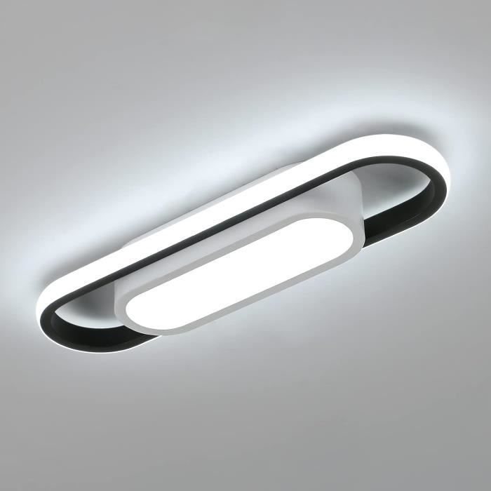 Plafonnier LED Moderne Carré 24W - Lumière Blanche Froide 6500K - Sans Marque
