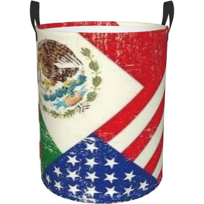 Armoire De Dissimulation Coffre Fort – Drapeau Américain – Pour 2 Pistolets – Bois