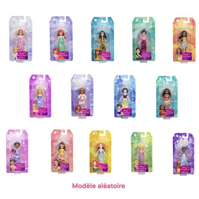 Mini poupée Princesse 9cm Disney Mattel - vue 3