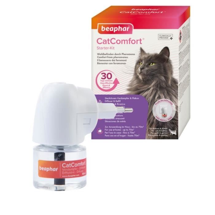 Beaphar CatComfort® pour chat [diffuseur + flacon de 48 mL 