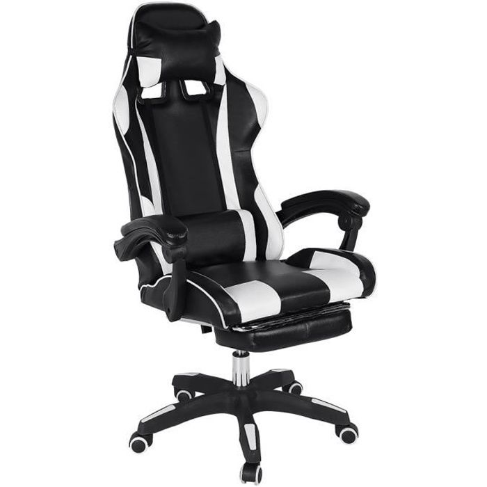 Chaise de Gamer Professionnel Siège de Bureau Fauteuil de Gaming