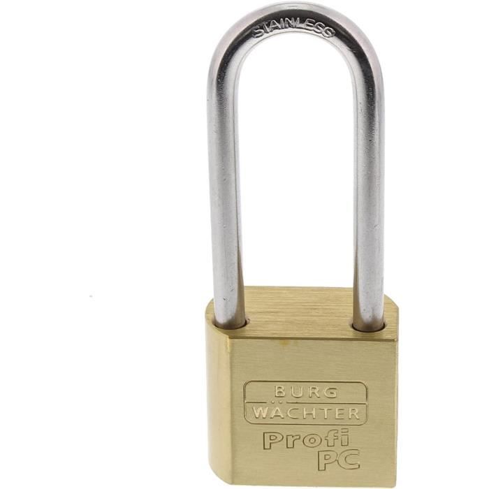 H&S Cadenas Robuste à 5 Clés De 60 Mm Pour Entrepôt, Garage, Volet