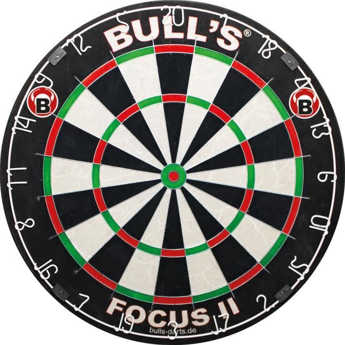 Cible de fléchettes pointe acier Traditionnelle Bull's FOCUS II - Cdiscount  Jeux - Jouets