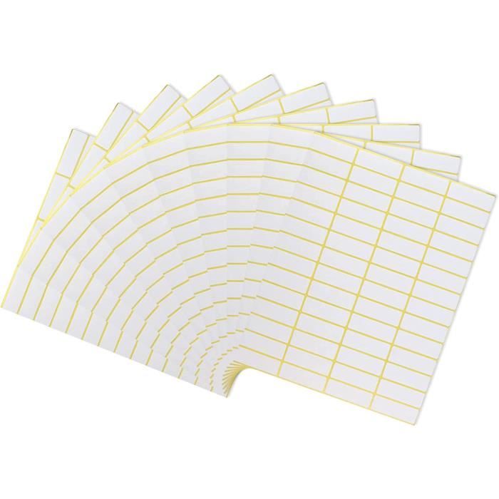 Lot De 200 Étiquettes à Œillets 120x60mm Avec Fil De Fer - Étiquettes Plastiques Rigides Blanches Durables