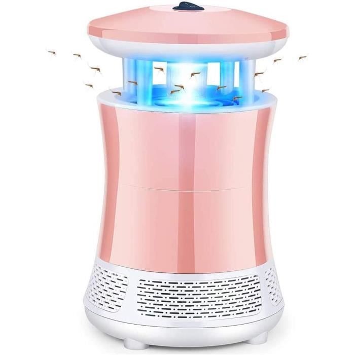 Lampe Anti-moustiques UV Rechargeable USB – 2000 MAh, Lumière 365 Nm, Portable, Intérieur/extérieur – Sécurité Sans Produit Chimique