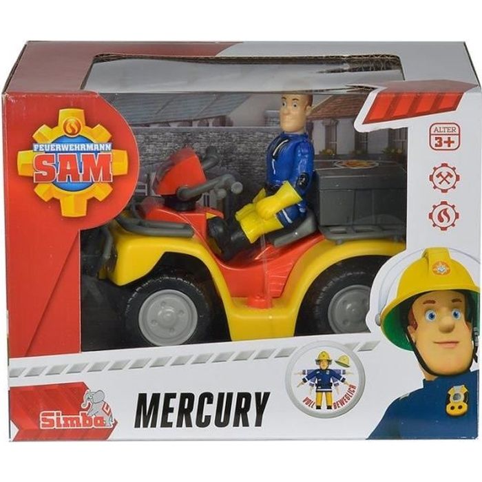 Simba Toys 109257657 Mercure Quad avec figurine