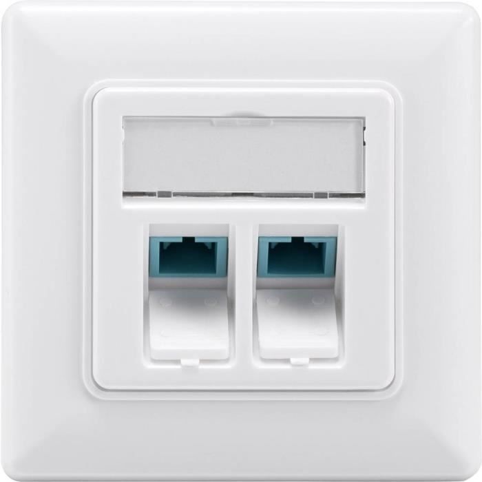 Fibre Optique Prise Reseauencastrableinsert Avec Plaque Centrale Et Chassissc2 Portsrenkforceldu Scblanc Pur Cdiscount Bricolage Fibre Optique Prise Reseauencastrableinsert Avec Plaque Centrale Et Chassissc2 Portsrenkforceldu Scblanc Pur Cdiscount Bricolage