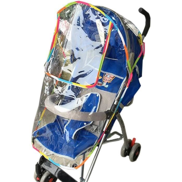 Hauck Protège-pluie Universel Pour Poussette Double - Imperméable Et Résistant Contre Intempéries