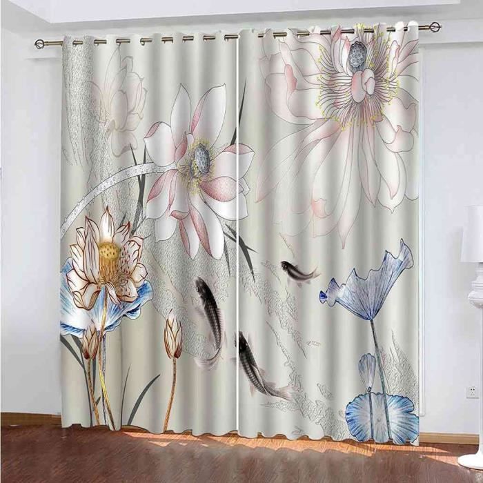Rideaux Occultants Thermiques Motif Marbre Or Rose - Lot De 2 Panneaux 75x166 Cm Avec Oeillets, Rideaux Chambre Salon Fenêtre Isolants Et Élégants