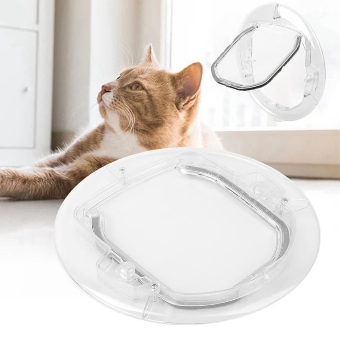 Chatiere Pour Chat Porte Fenetre Ronde Porte A Rabat Clair Avec Verrouillage Cdiscount Animalerie Chatiere Pour Chat Porte Fenetre Ronde Porte A Rabat Clair Avec Verrouillage Cdiscount Animalerie