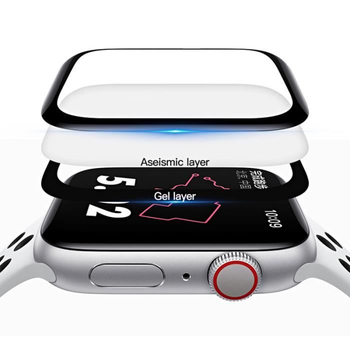 Film Verre D'Écran De Protection Hd 9Hd Pour Apple Watch Modèle 44Mm