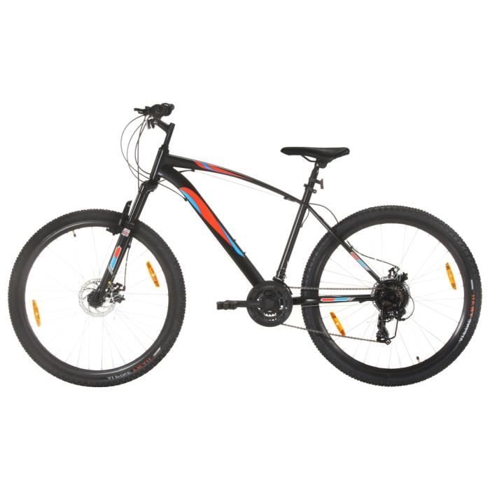 Design FR Velo VTT Velo de Ville Velo de montagne 21 vitesses Roues 29 pouces Cadre 48 cm Noir 746860 Cdiscount Sport