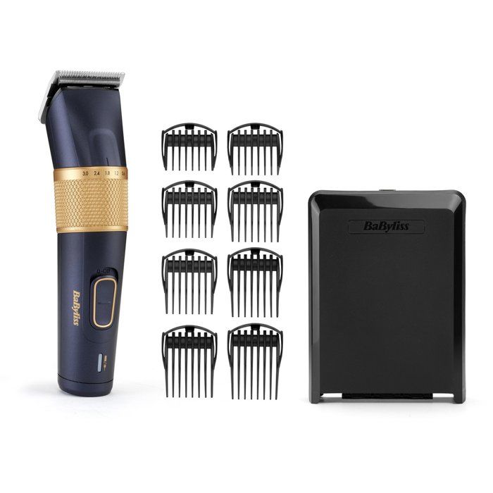 Tondeuse cheveux BABYLISS P1360E Lithium ion Lames carbone 45 hauteurs de coupe